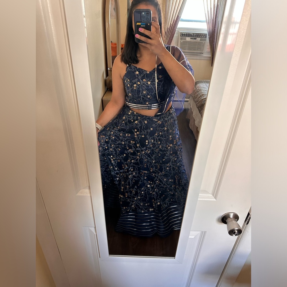 Indian wedding guest reception Lehenga